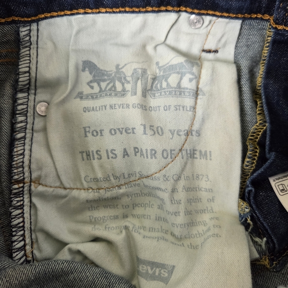 Levi's 513 Slim Straight Men's Jeans - Picture 6 of 7